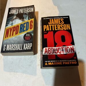 James Patterson Book Set